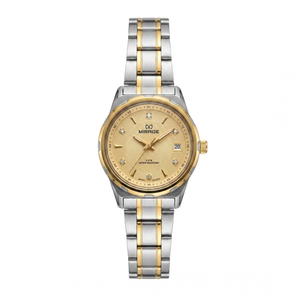 Mirage 8908 Silver Gold Ivory Steel Lady LDBTGIV